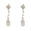 Pendientes de oro blanco y diamantes